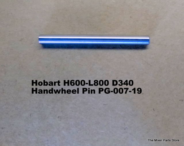 Hobart mixer 60qt H600 L800 80qt Groove pin Hand wheel pin  # PG-007-19 1pc 