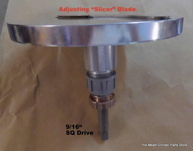 Hobart VS9-12 9 Slicer Attachment with #12 Back Case, Hopper